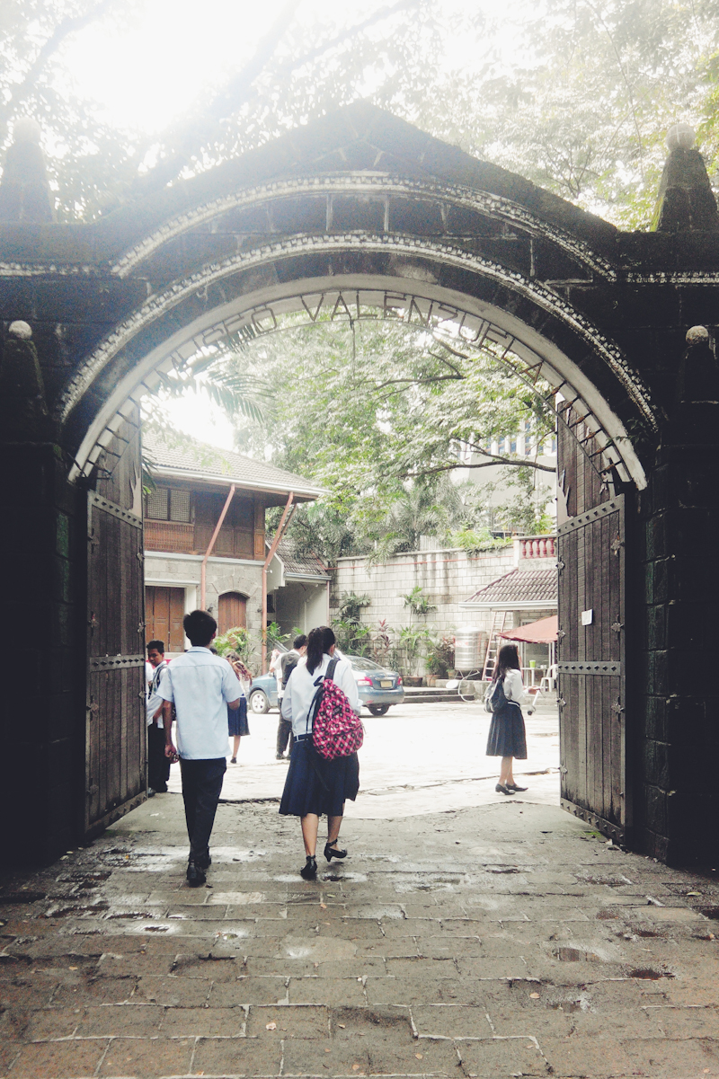 The arch entrance to Museo Valenzuela, which used to be the house of Dr. Pio Valenzuela but now a museum showing the life and a few memorabilia of the patriot.
