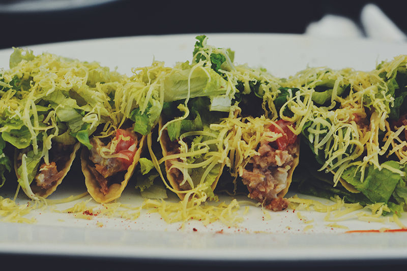 Mini Sisig Tacos (PHP 225)