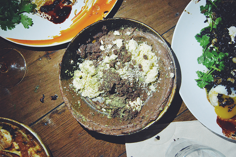 Dark Chocolate Earl Grey Cheesecake Ice Cream with Milk Crumbs (PHP 100)